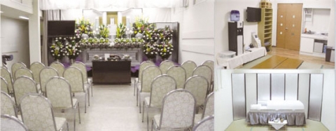 故人さまと最後のひとときをお過ごしいただける『花豊会館』