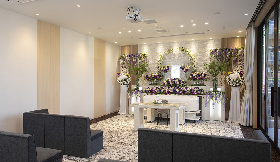 自由な家族葬 千の風 羽村市役所前ホール