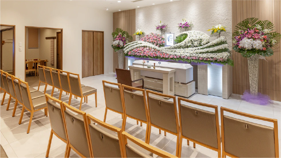 自由な家族葬 千の風 三苫ホール