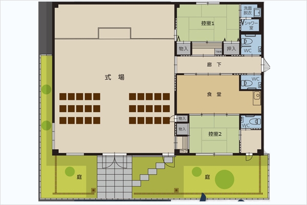 家族葬ホール 紬