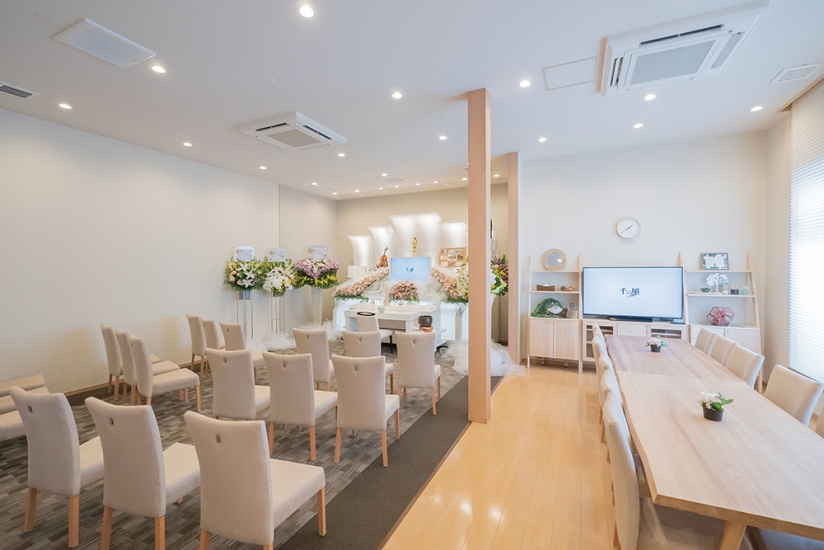自由な家族葬 千の風 八尾太子堂ホール