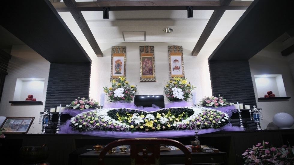 家族葬の花水木 観音寺セレモニーホールベルフォーレ翠明殿
