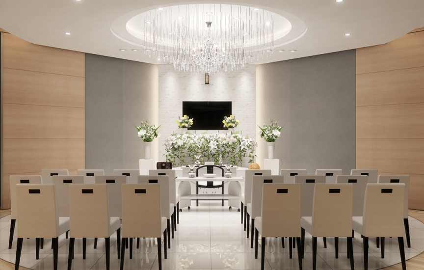 香雲堂家族葬ホール福島（福島市）のご案内《葬儀費用20万円