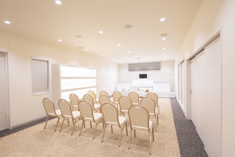 家族葬のタクセル花の木