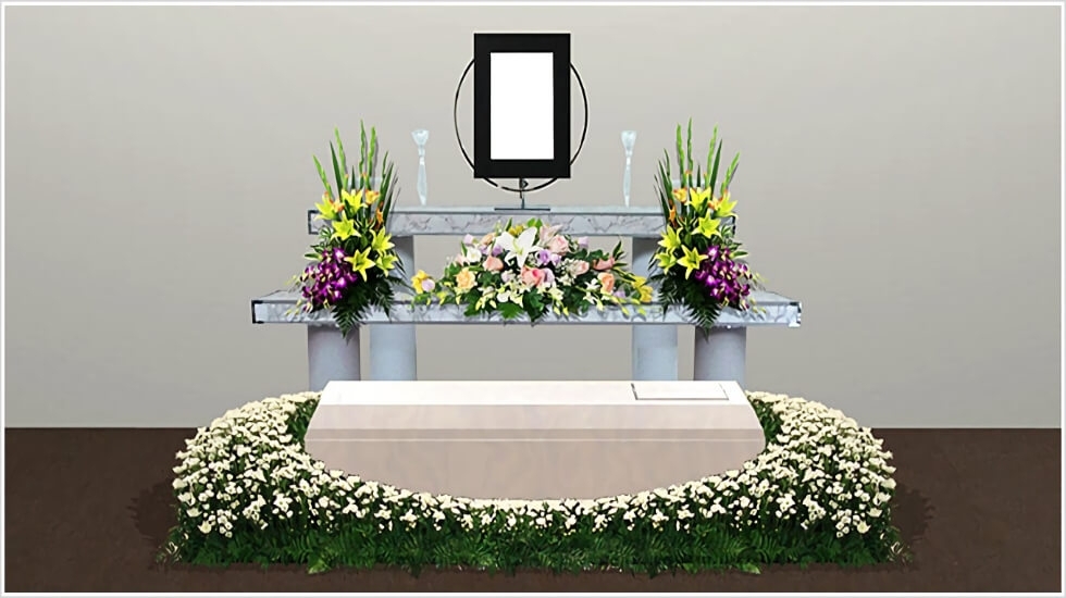 自由な家族葬 千の風 姪浜ホール