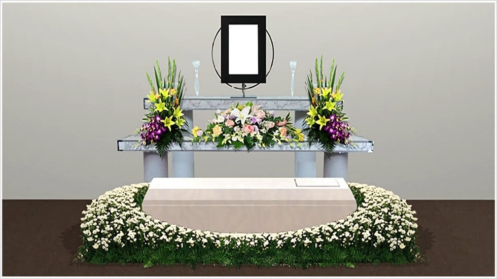 自由な家族葬 千の風 姪浜ホール