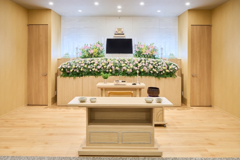 ベルモニー会館小さい家族葬ホール郷東