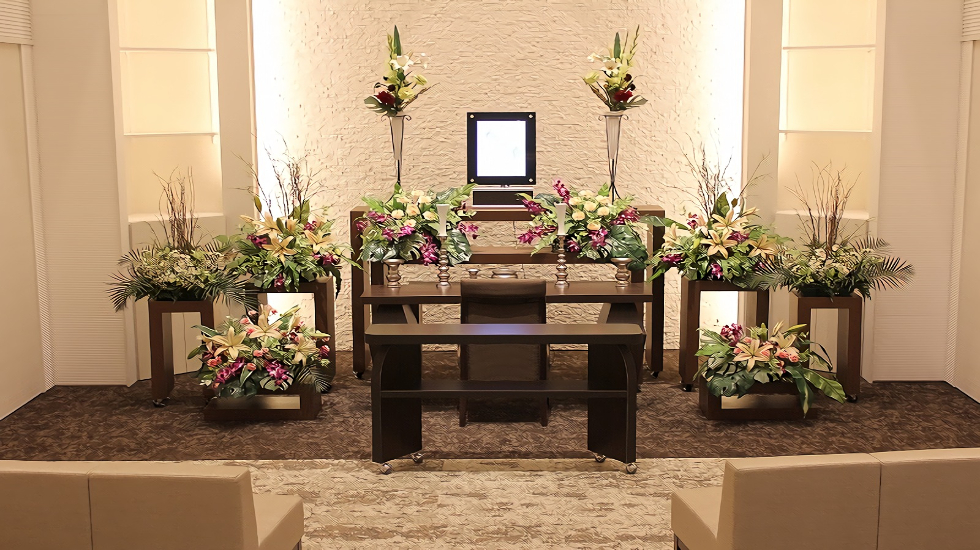 自由な家族葬 千の風 則武式場