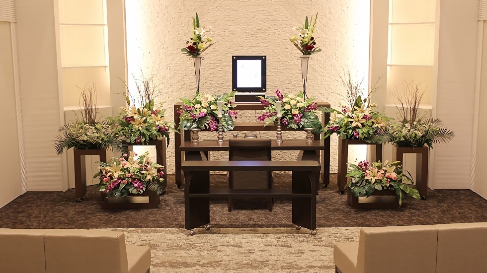 自由な家族葬 千の風 則武式場