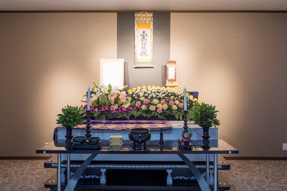 家族葬の花しょうぶ