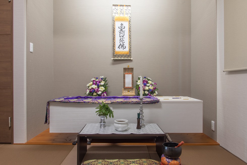 家族葬の花しょうぶ