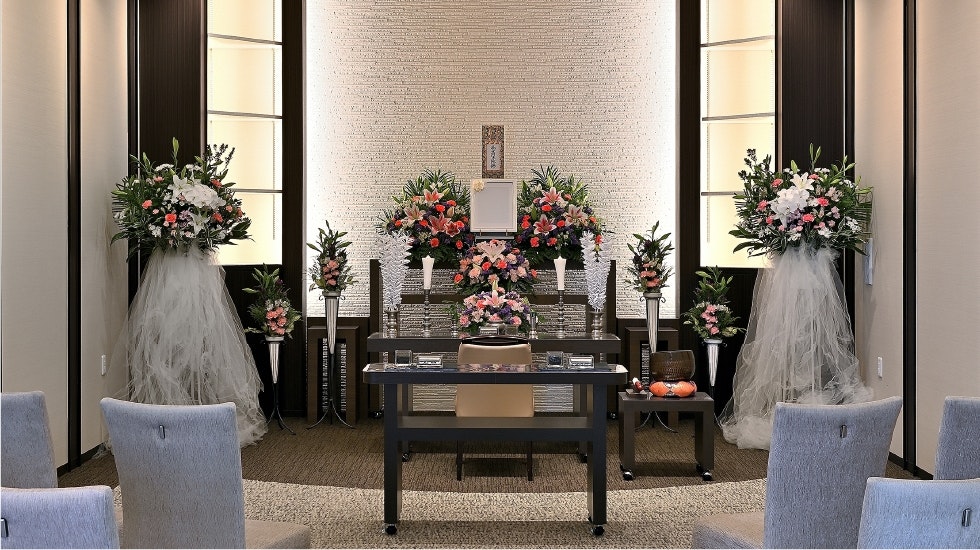 自由な家族葬 千の風 加納式場